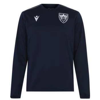 Macron Saints Sweatshirt Mens - Blue