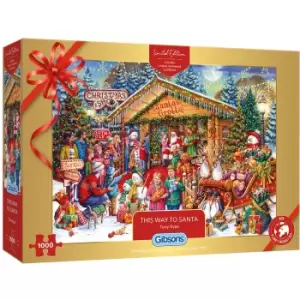 Gibsons Christmas Grotto Puzzle - Limited Edition