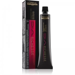 LOreal Professionnel Dia Richesse Semi Permanent Hair Colour Ammonia - Free Shade 5.8 Mocha Cappuccino 50ml