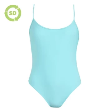 SoulCal Low Back Swimsuit - Teal