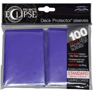 Ultra Pro Gloss Standard Sleeves Royal Purple Card Sleeves - 100 Sleeves