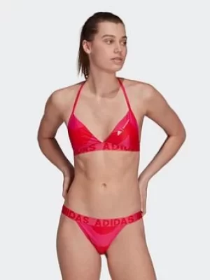 adidas Marimekko Laine Bikini, Red, Size L, Women