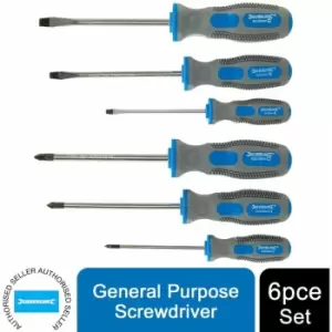 Silverline - Screwdriver Set General Purpose Tools Set 6pce 546524