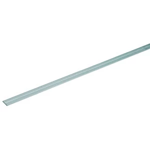 Wickes 19.5mm Multi Purpose Flat Bar - Aluminium 1m