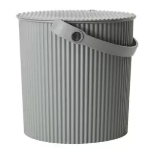 Omnioutil Storage Bucket & Lid Large Dark Grey