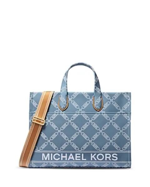 Michael Kors Gigi Large Monogram Grab Tote Bag