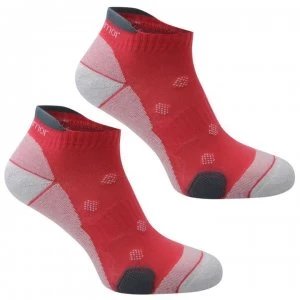 Karrimor 2 pack Running Socks Ladies - Hot Pink