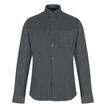 Howick Corduroy Shirt - Charcoal