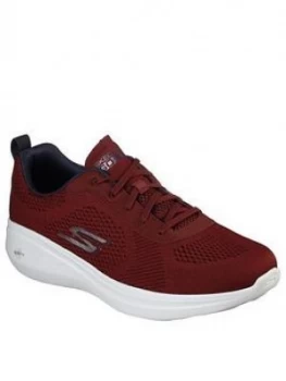 Skechers Go Run Fast Trainer - Burgundy, Size 10, Men