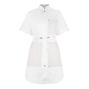 BOSS Dalema Shirt Dress - White