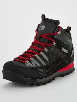 Karrimor Spike Mid 3 - Black/Red , Black/Red, Size 8, Men