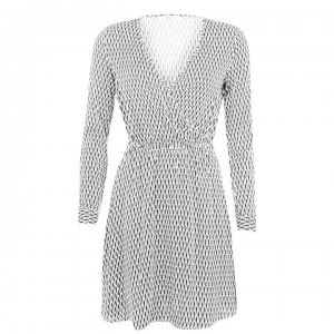 Only Nova Wrap Dress - Cloud Dancer