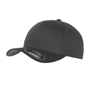 Flexfit Wooly Combed Cap (S-M) (Dark Grey)