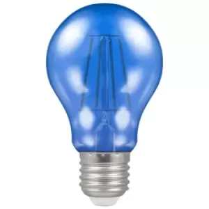 Crompton Lamps LED GLS 4.5W E27 Harlequin IP65 Blue Translucent