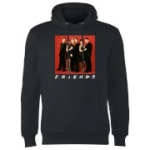 Friends Character Pose Hoodie - Black - S