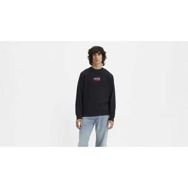 Levis T2 Graphic Crew Sweatshirt - Black 2XL