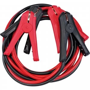 Draper LED Light Booster Cable Jump Leads 3m