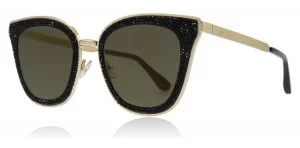 Jimmy Choo LIZZY/S Sunglasses Black / Gold 2M2 63mm