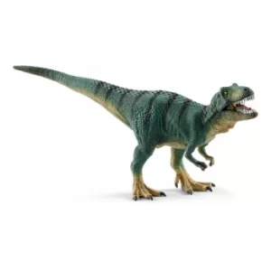 Schleich Dinosaurs Tyrannosaurus Rex Juvenile Toy Figure- Green/Tan