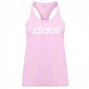 adidas Womens Hi5 Logo Climalite Tank Top - TRUE Pink