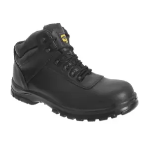 Grafters Mens Fully Composite Non-Metal Safety Hiker Type Boots (47 EUR) (Black)