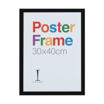 iFrame Perspex Black Poster Frame 30 x 40cm