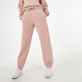 Jack Wills Circle Embroidered Relaxed Joggers - Pink