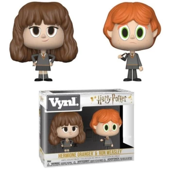 Funko Harry Potter Ron Weasley & Hermoine Granger VYNL. (Broken Wand)