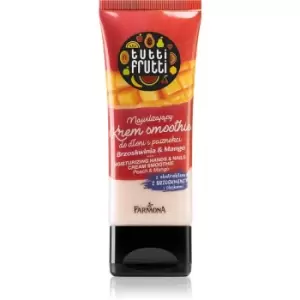 Farmona Tutti Frutti Peach & Mango Moisturising Cream for Hands and Nails 75ml