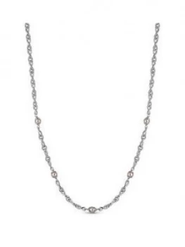 Simply Silver Sterling Silver 925 Infinity Pearl Allway