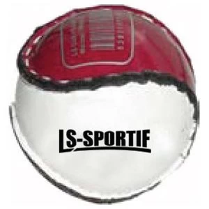 Hurling Club and County Sliotar Ball Junior Maroon/White