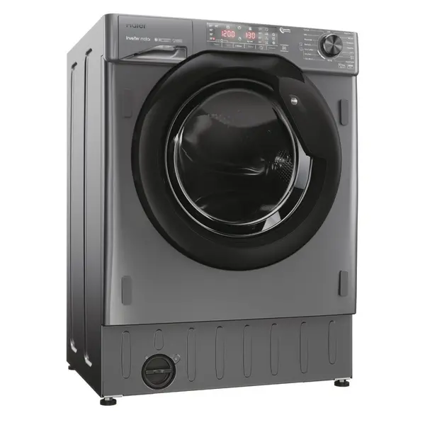 Haier HWDQ90B416FWBRUK 9KG 5KG 1600RPM Integrated Washer Dryers