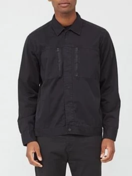 Hugo Boss Lowy Overshirt Black Size S Men