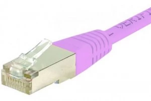 EXC Patch Cable RJ45 cat.6 S FTP Pink 1.50M