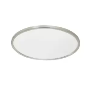 Oja 42cm LED Dimmable Panel Brushed Nickel, 3000-4000K