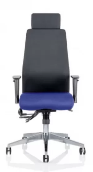 Onyx Bespoke Colour Seat With Headrest Admiral Blue