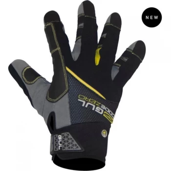 Gul Cz Summer Full Finger Gloves - BLK/YELLOW