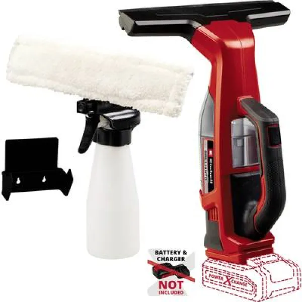 Einhell BRILLIANTO Power X-Change Window cleaner Red, Black