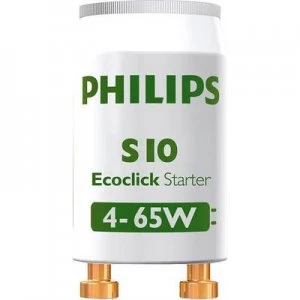 Philips Lighting Fluorescent tube starter STARTER S10 4-65W 2BL 230 V 4 up to 65 W