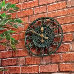 St Helens Vintage Open Face Outdoor Clock