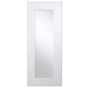 Cooke Lewis Raffello High Gloss White Glazed door W300mm