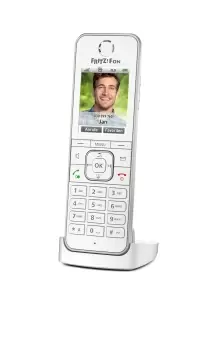 FRITZ!Fon C6 - DECT telephone - Speakerphone - 300 entries - Caller ID - White