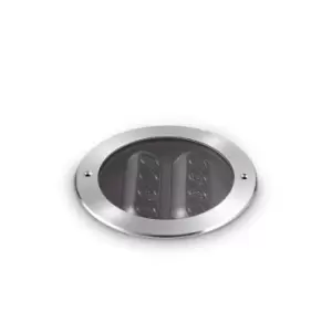 Taurus 18W Outdoor Recessed Ground Light Steel IP67 3000K