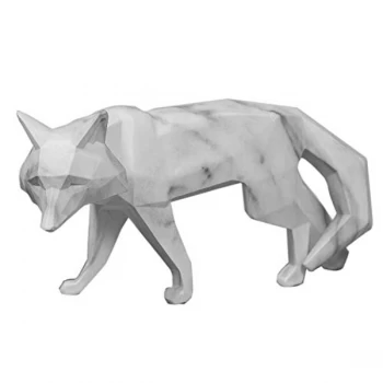 Marble Effect Figurine - Fox