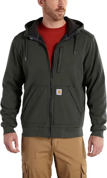 Carhartt Wind Fighter Zip Hoodie, brown, Size S