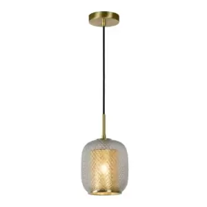 Agatha Vintage Pendant Light - Ø18cm - 1xE27 - Matt Gold, Brass