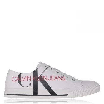 Calvin Klein Jeans Ivano Trainers - White/Black