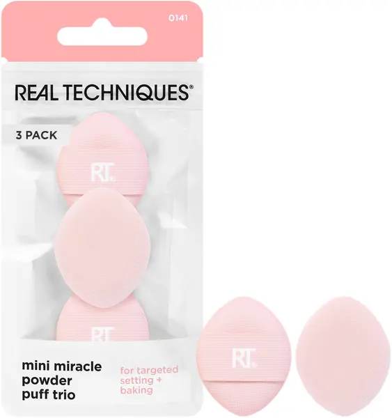 Real Techniques Mini Miracle Powder Puff Trio