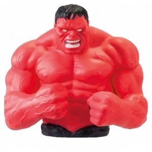 Marvel Bust Bank Red Hulk