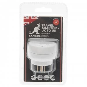 Kangol UK to US Adaptor - White